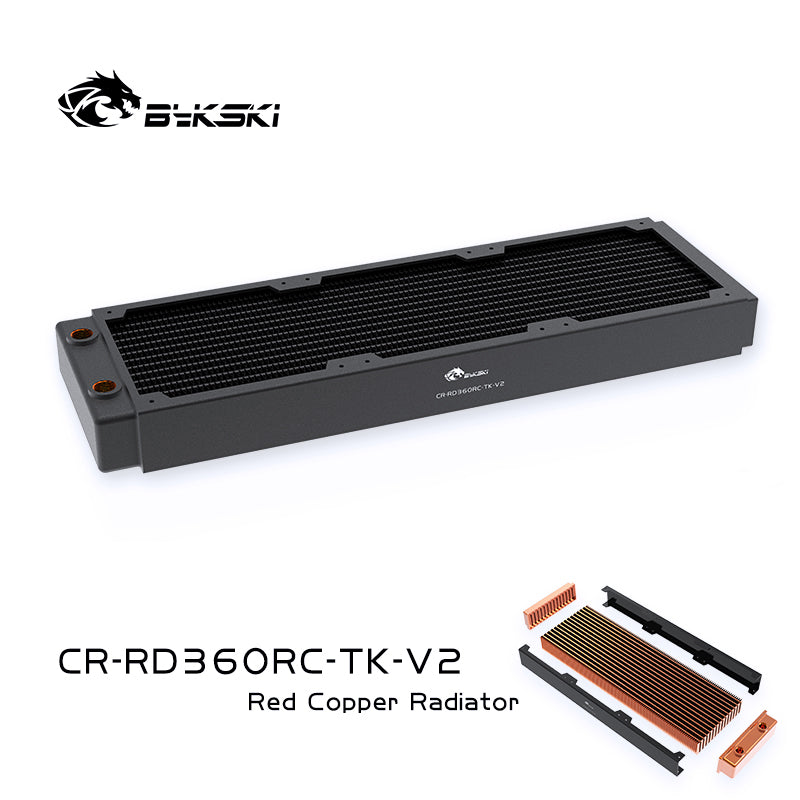 D40 Alloy Radiator Bykski 360mm Radiator D40 V2 Full Copper CR-RD360RC-TK-V2 – BYKSKI Europe