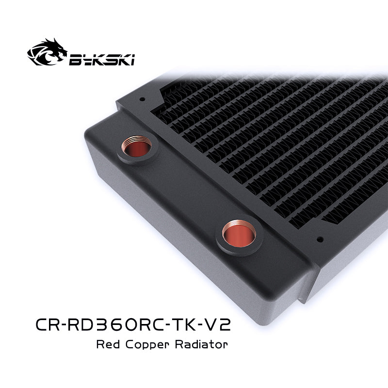 D40 Radiator Bykski 360mm Radiator D40 V2 Full Copper CR-RD360RC-TK-V2 – BYKSKI Europe