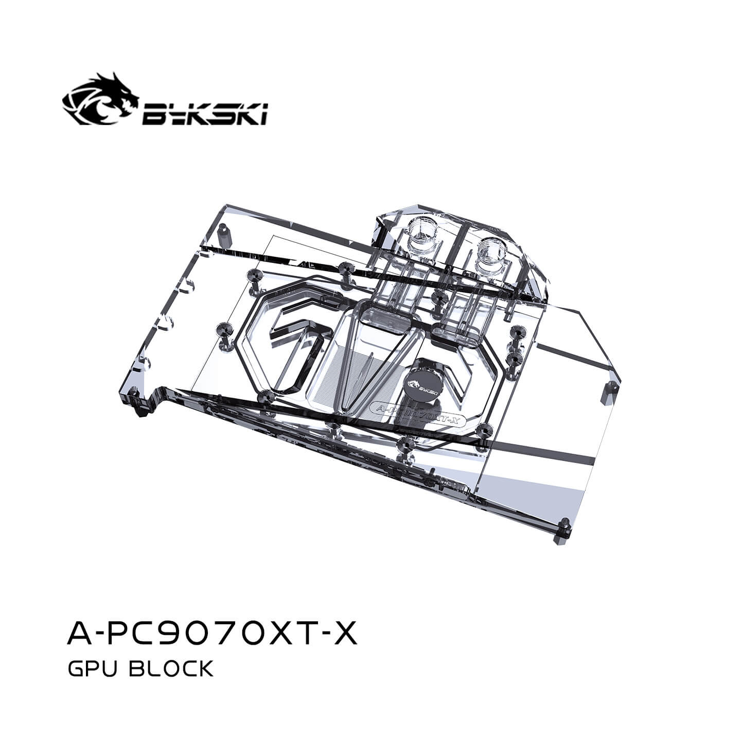 BYKSKI RX 9070 XT Hellhound with Backplate