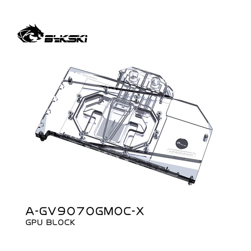 BYKSKI RX 9070 Gaming OC with Backplate