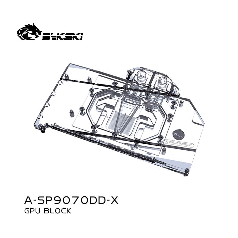 BYKSKI RX 9070 Sapphire Pulse with Backplate