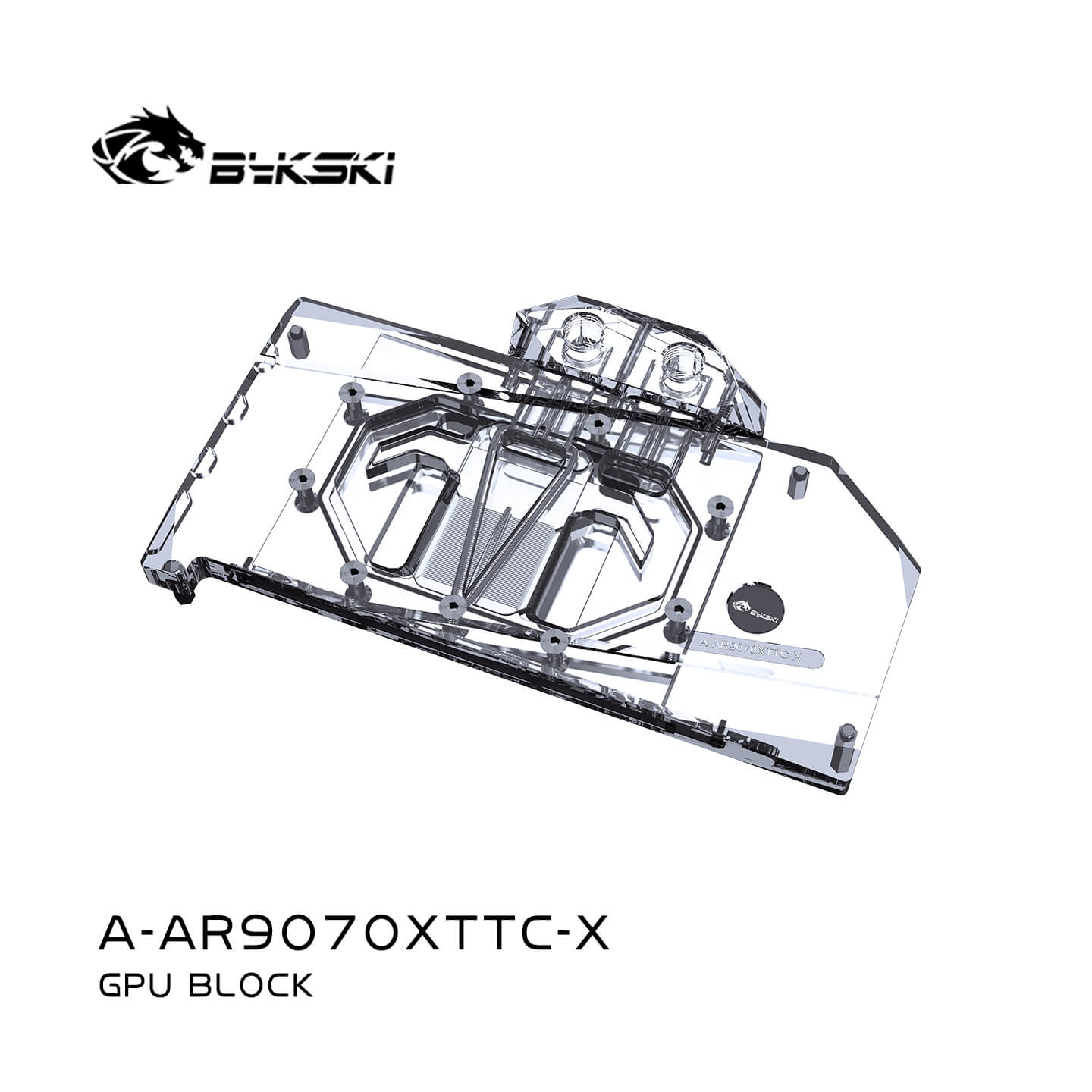 BYKSKI RX 9070 XT Taichi with Backplate