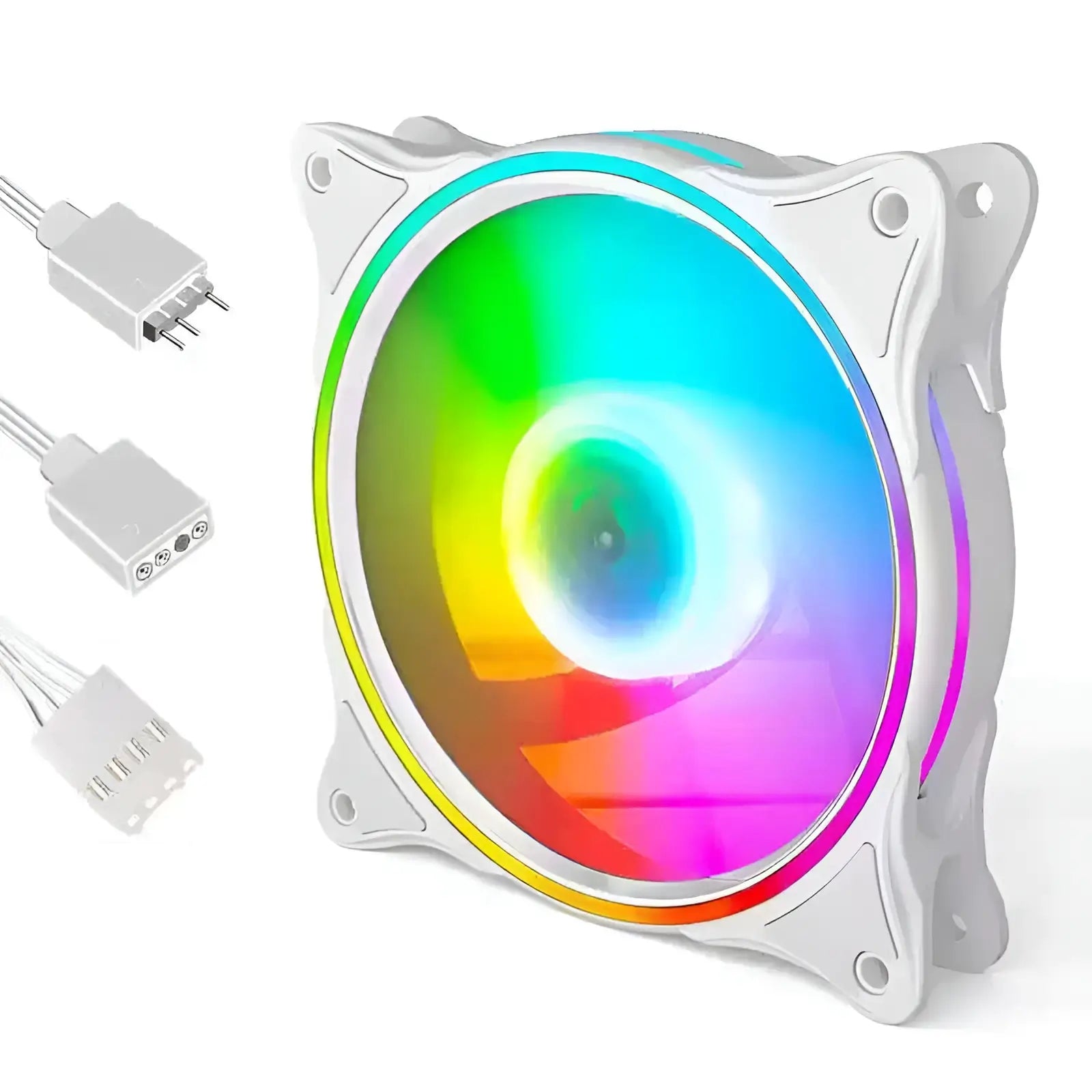 EZ120 ARGB PWM Lüfter 120x120x25mm 1600U/min - White