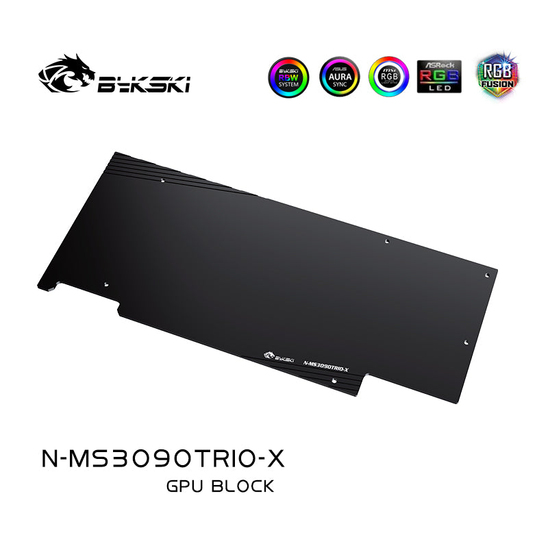 BYKSKI MSI Gaming X Trio 3090 (incl. Backplate) – BYKSKI Europe