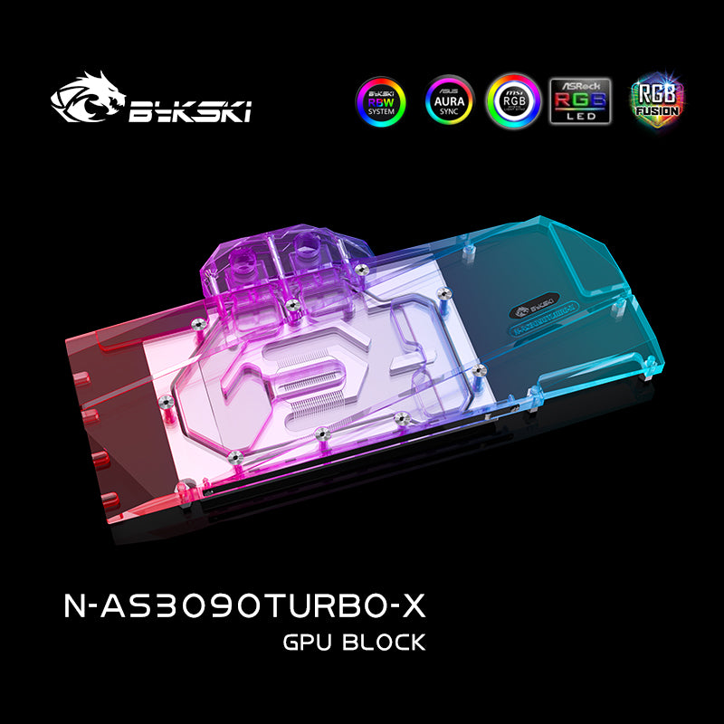 BYKSKI Asus RTX 3090 TURBO (incl. Backplate) – BYKSKI Europe
